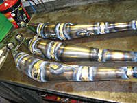 Dents 3 Exhausts Repaired